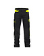 DASSY® Hong Kong stretch werkbroek Kleur: zwart/fluogeel (6790), Maat: NL: 56 / BE: 52	