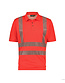 DASSY® Brandon poloshirt high vis Kleur: fluorood, Maat: L