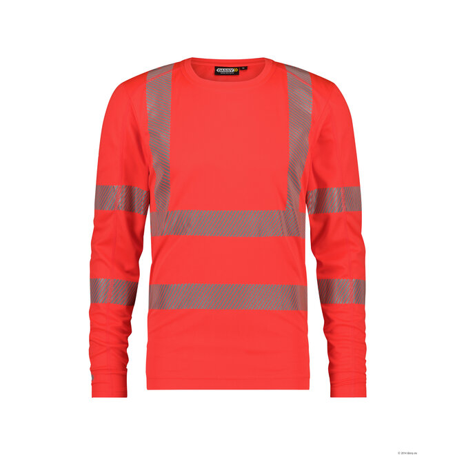 DASSY® Carterville T-shirt high vis met lange mouwen