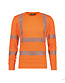 DASSY® Carterville T-shirt high vis met lange mouwen Kleur: fluo-oranje, Maat: M