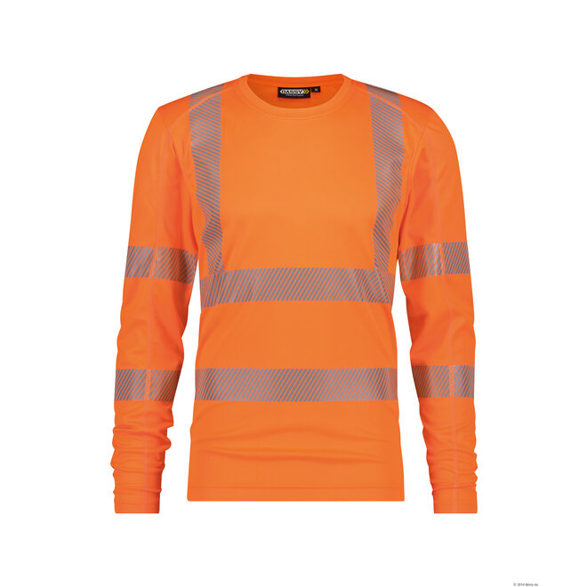 DASSY® Carterville T-shirt high vis met lange mouwen