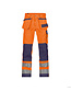 DASSY® Glasgow werkbroek high vis Kleur: fluo-oranje/marineblauw (6681)			, Maat: NL: 66 / BE: 64