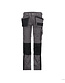 DASSY® Seattle werkbroek dames Kleur: cementgrijs/zwart (6471), Maat: NL: 36 / BE: 38