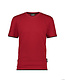 DASSY® Kinetic T-shirt stretch Kleur: rood/zwart (6674), Maat: L