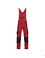 DASSY® Voltic Amerikaanse overall met kniezakken Kleur: rood/zwart (6674), Maat: NL: 66 / BE: 64