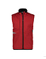 DASSY® Fusion softshell bodywarmer Kleur: rood/zwart (6674), Maat: S