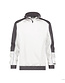 DASSY® Basiel sweater Kleur: wit/cementgrijs (6141), Maat: S