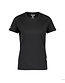 DASSY® Nexus T-shirt polyester dames Kleur: zwart (0783), Maat: S