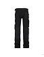 DASSY® Dynax stretch werkbroek met kniezakken dames Kleur: zwart (0783), Maat: NL: 38 / BE: 40