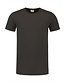 Stretch T-shirt katoen LEM1269 Kleur: Donkergrijs, Maat: M