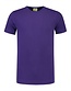 Stretch T-shirt katoen LEM1269 Kleur: Paars, Maat: M