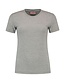 T-Shirt dames 100% Katoen 180 Gram LEM1112 Kleur: Grijs melange, Maat: XL