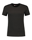 T-Shirt dames 100% Katoen 180 Gram LEM1112 Kleur: Donkergrijs, Maat: M