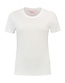 T-Shirt dames 100% Katoen 180 Gram LEM1112 Kleur: Wit, Maat: S