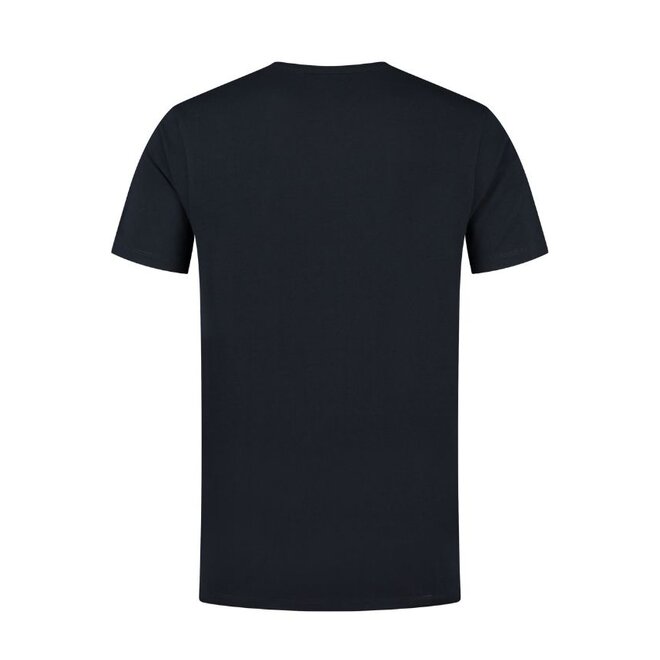 Stretch T-shirt V-hals heren lang LEM1135