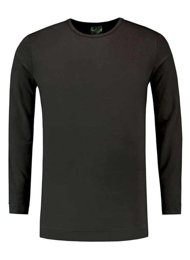 Stretch T-shirt lange mouwen