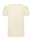 Extra lang T-shirt met V-hals L&S Kleur: Zand, Maat: XL