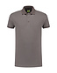 Extra lang poloshirt Lemon & Soda 3572 Kleur: Parelgrijs, Maat: XXL