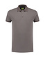 Extra lang poloshirt Lemon & Soda 3572 Kleur: Parelgrijs, Maat: XL