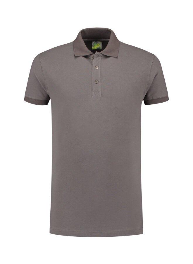 Extra lang poloshirt Lemon & Soda 3572