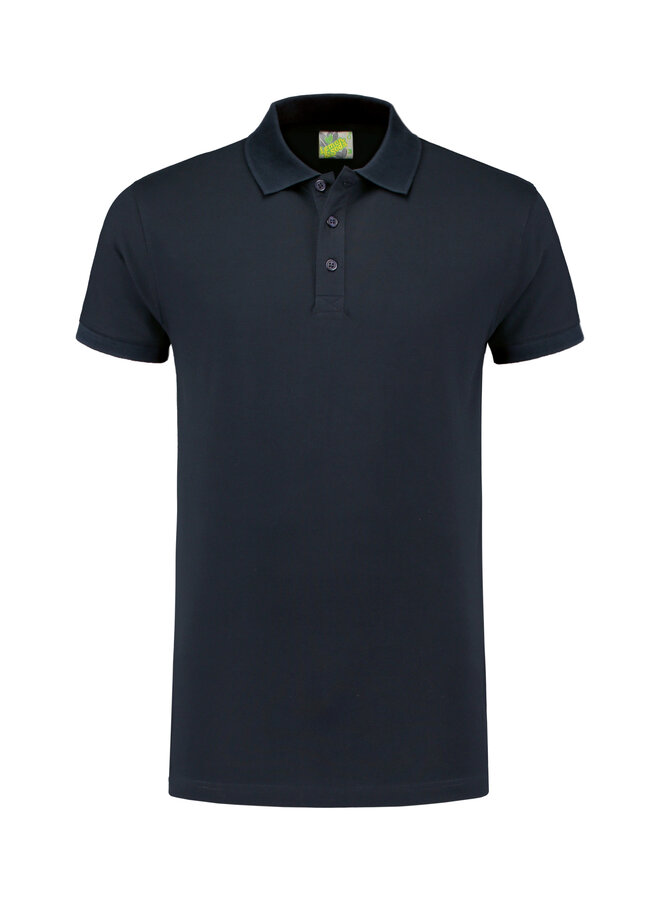 Extra lang poloshirt Lemon & Soda 3572