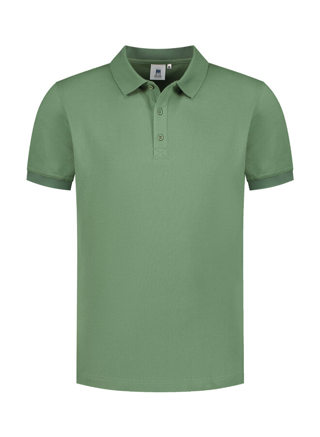 Extra lang poloshirt Lemon & Soda 3572