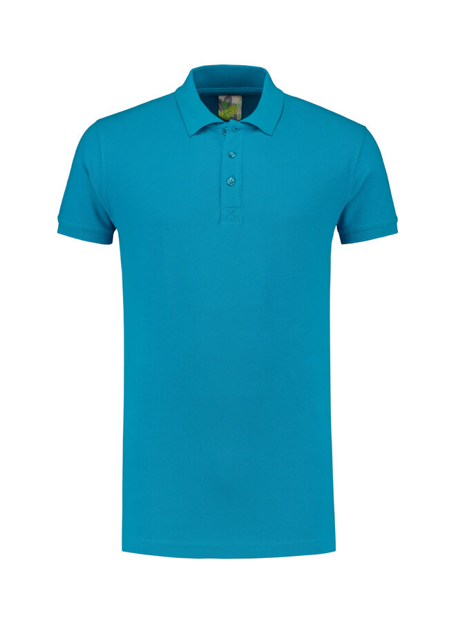 Extra lang poloshirt Lemon & Soda 3572