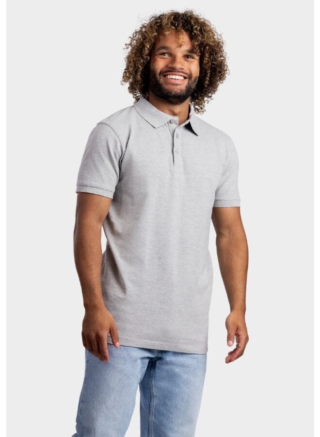 Extra lang poloshirt Lemon & Soda 3572