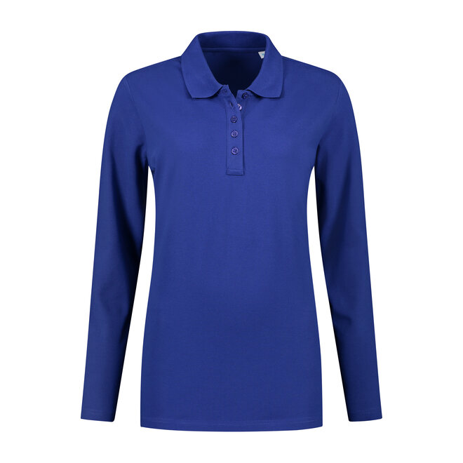 Dames poloshirt lange mouw Lemon&Soda