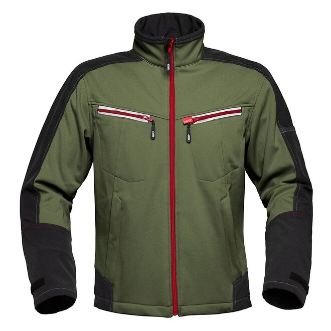 Havep softshell jas groen maat M en L