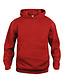 Clique kinderhoodie Kleur:  Rood (35), Maat: 130-140