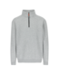 HEROCK® Vigor sweater met korte rits Kleur: licht heather grijs, Maat: L