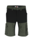 HEROCK® Hespar korte werkbroek stretch Kleur: donker kaki/zwart, Maat: NL: 58 / BE: 52