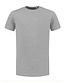 Extra lang stretch T-shirt ronde hals Kleur: Grijs melange, Maat: 3XL