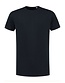 Extra lang stretch T-shirt ronde hals Kleur: Donker marine, Maat: 6XL