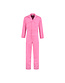 Overall polyester/katoen huismerk Kleur: roze, Maat: 52