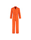 Overall polyester/katoen huismerk Kleur: oranje, Maat: 64