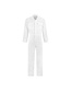 Kinderoverall polyester/katoen Kleur: wit, Maat: 116