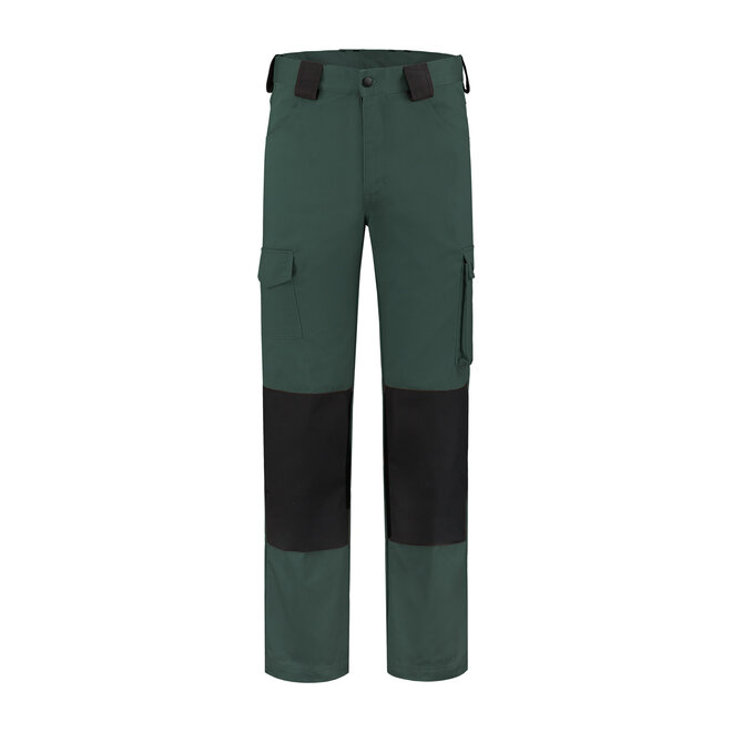 Werkbroek katoen/polyester met kniezakken