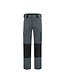 Werkbroek katoen/polyester met kniezakken Kleur: grijs/zwart, Maat: 42