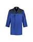 Stofjas tweekleurig katoen Kleur: korenblauw/marine, Maat: 2XL (60-62)