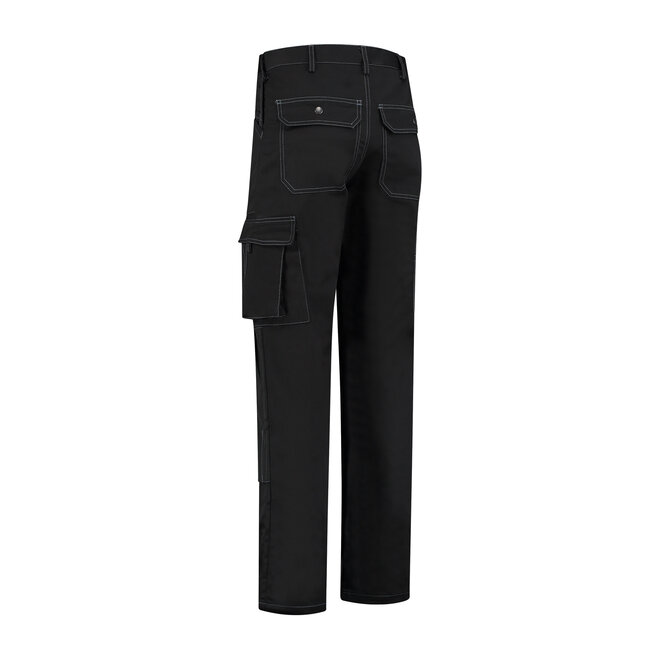 Werkbroek polyester/katoen met knie- en toolzakken