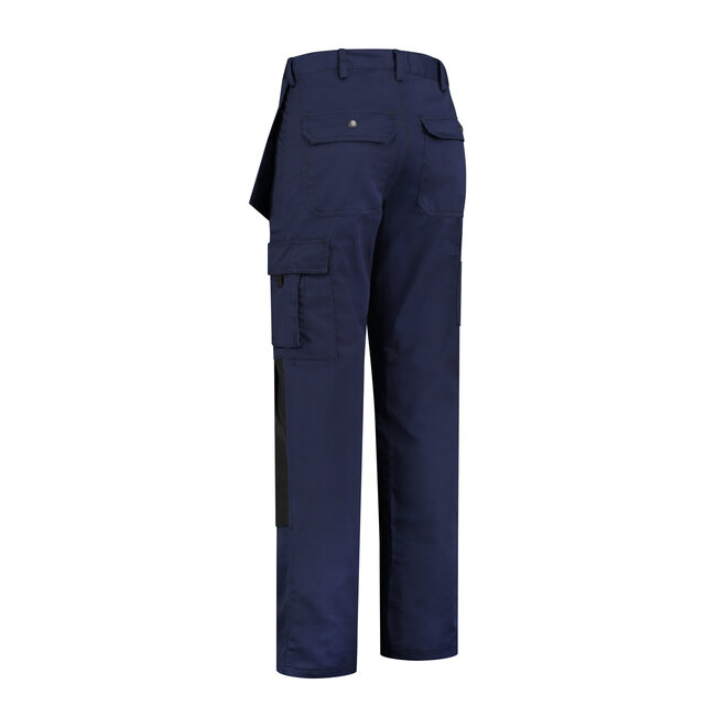 Werkbroek polyester/katoen met knie- en toolzakken