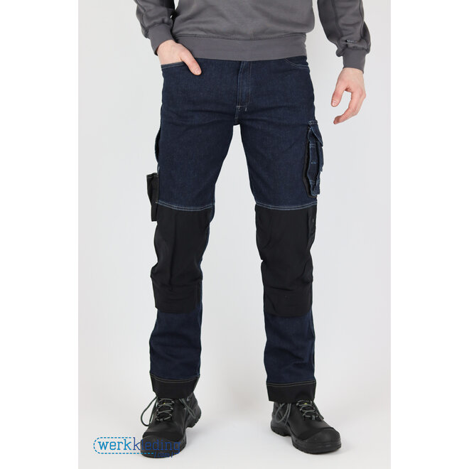 DASSY® Kyoto stretch spijkerbroek met kniezakken
