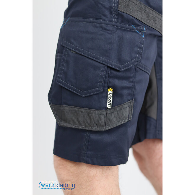 DASSY® Trix stretch korte werkbroek met toolzakken