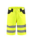 High Visibility korte werkbroek RWS Kleur: fluo geel, Maat: 44