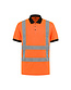 High Visibility polo RWS Kleur: fluo oranje, Maat: L