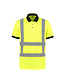 High Visibility polo RWS Kleur: fluo geel, Maat: L