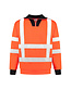 High Visibility halfzip sweater RWS Kleur: fluo oranje, Maat: XL