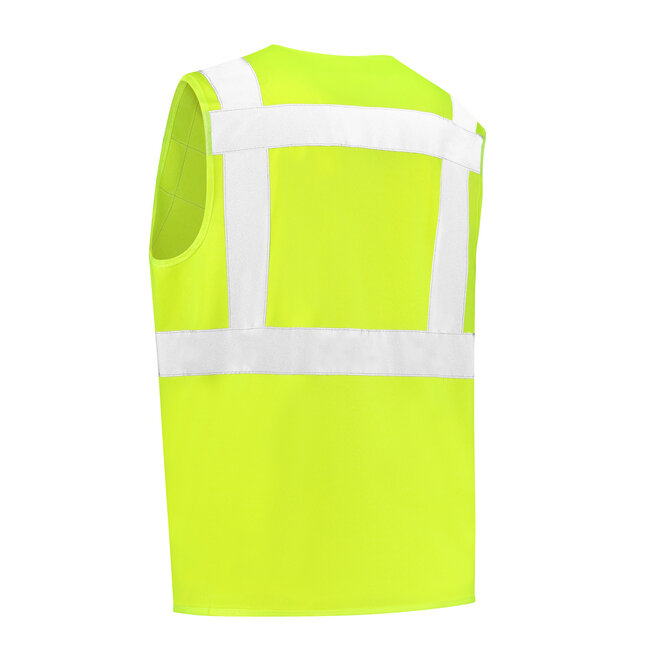 High Visibility veiligheidshesje met rits RWS